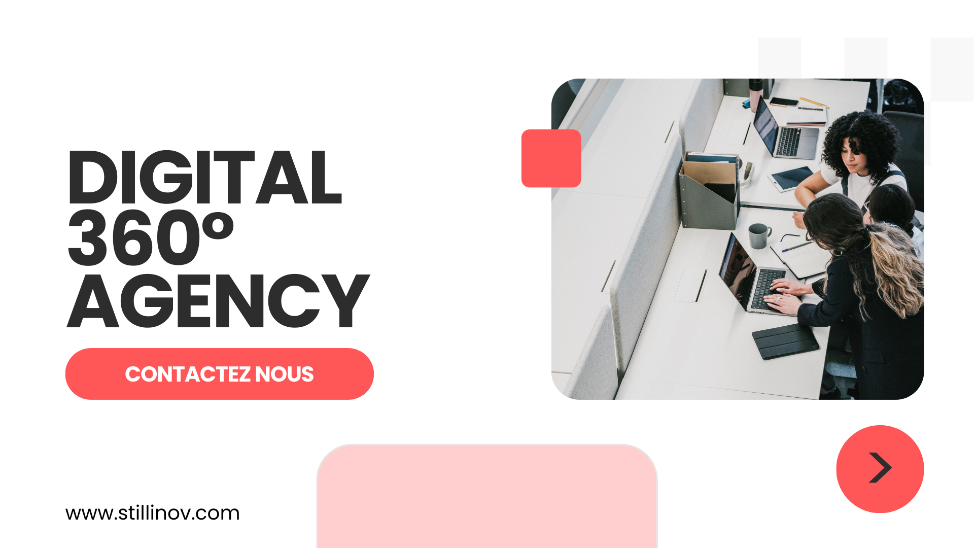 Still-inov Agency - Bannière de services digitaux