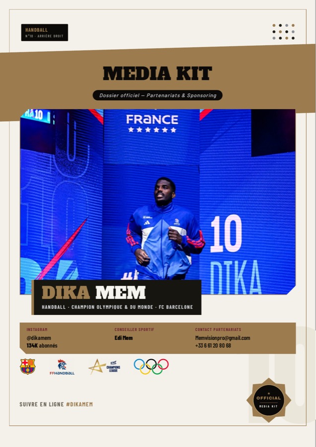 Dika Mem — Media Kit officiel partenariats & sponsoring